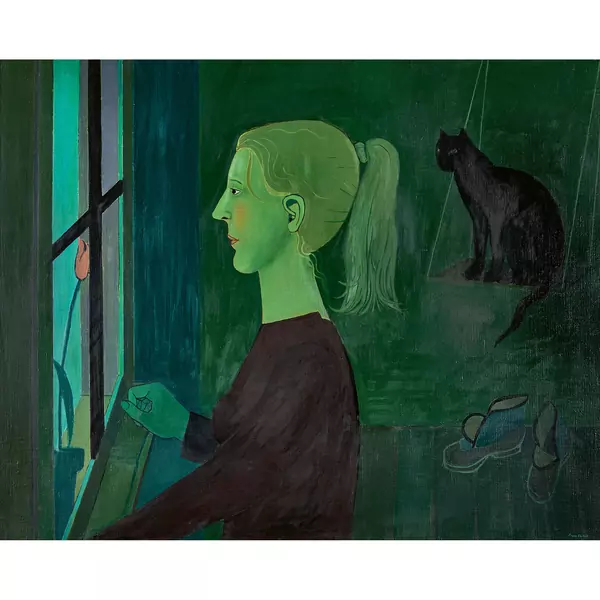 "Ohne Titel (Mädchen am Fenster)"