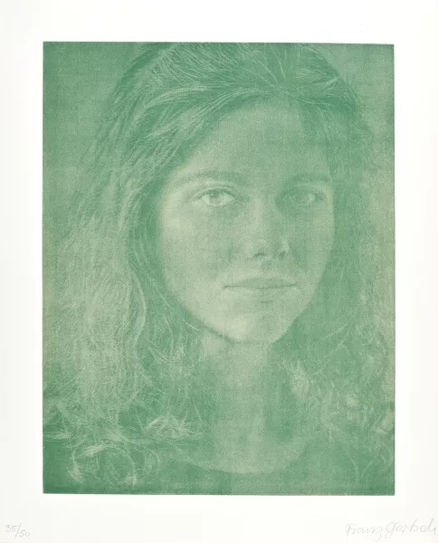 Franz Gertsch — Dominique, 1997