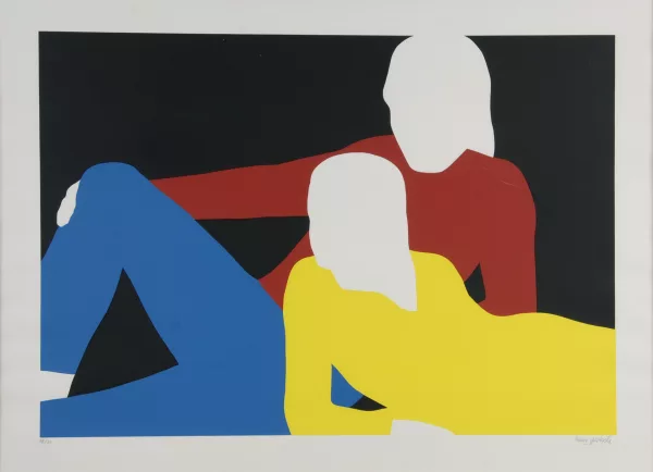 Franz Gertsch — Paar, 1969