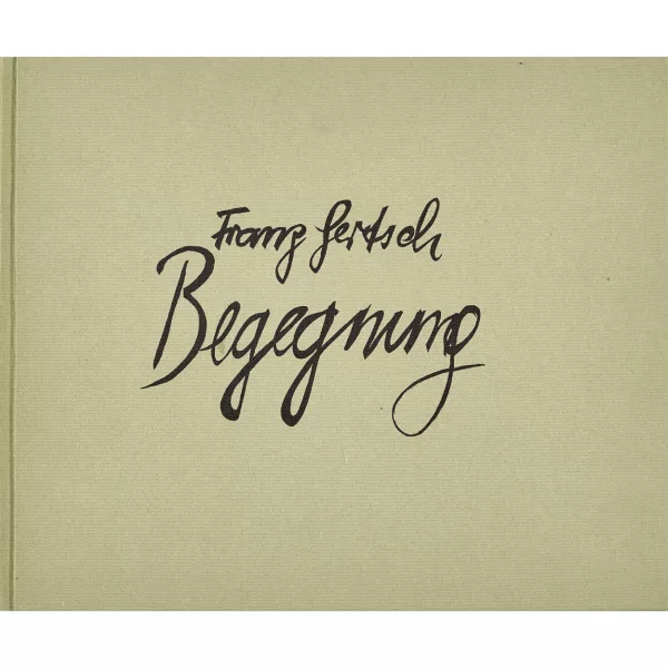 Franz Gertsch — "Begegnung".