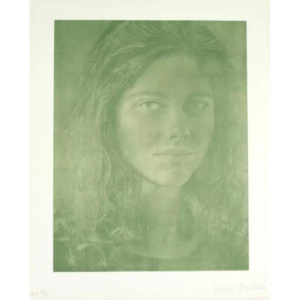 Franz Gertsch — Dominique — Galerie Kornfeld