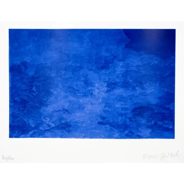 Franz Gertsch — Lapislazuli Aus der Mappe "5 Bilder" — Galerie Kornfeld