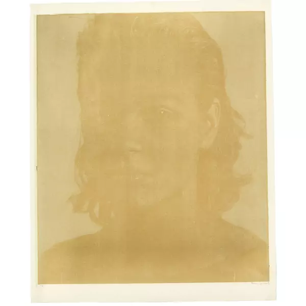 Franz Gertsch — Natascha III — Galerie Kornfeld