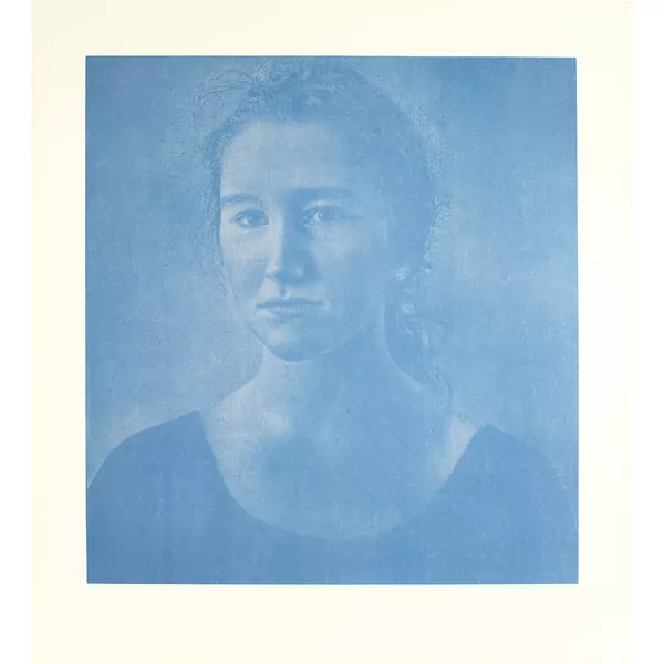 Franz Gertsch — Silvia — Galerie Kornfeld