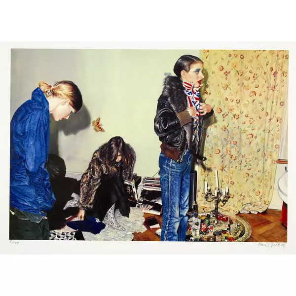 Franz Gertsch — At Luciano's House — Galerie Kornfeld