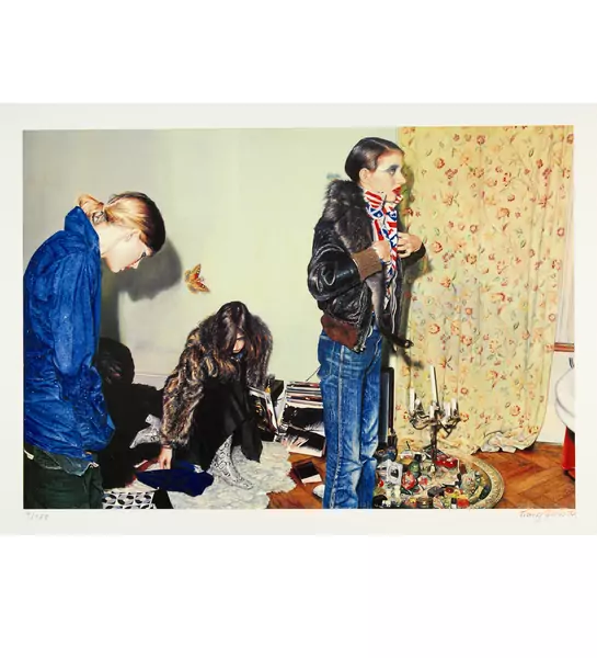 Franz Gertsch — At Luciano's House — Galerie Kornfeld