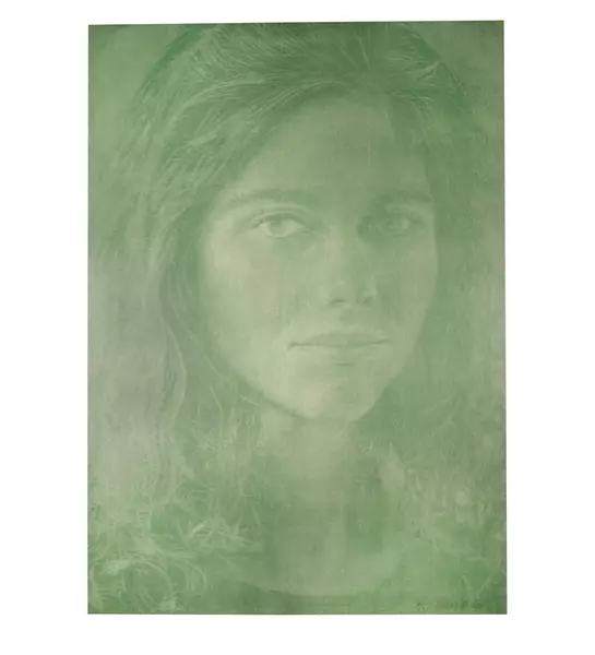 Franz Gertsch — Dominique — Galerie Kornfeld