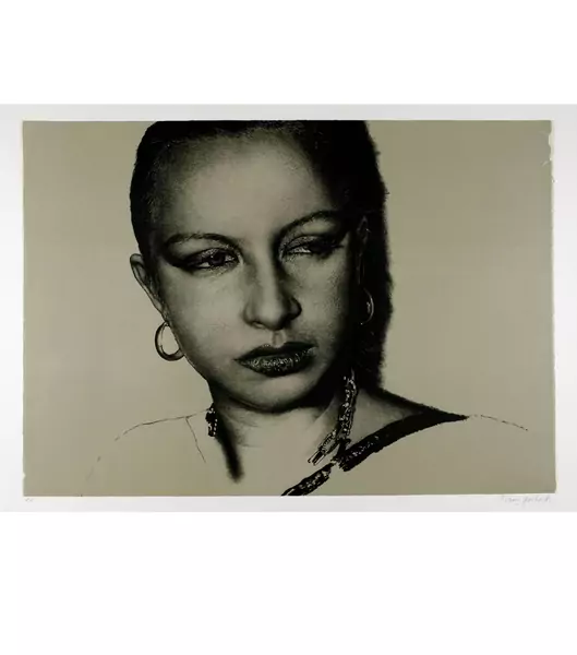 Franz Gertsch — Tabea — Galerie Kornfeld