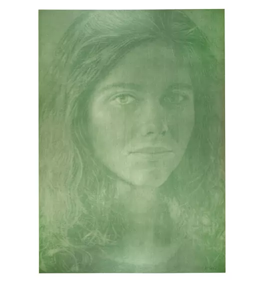 Franz Gertsch — Dominique — Galerie Kornfeld