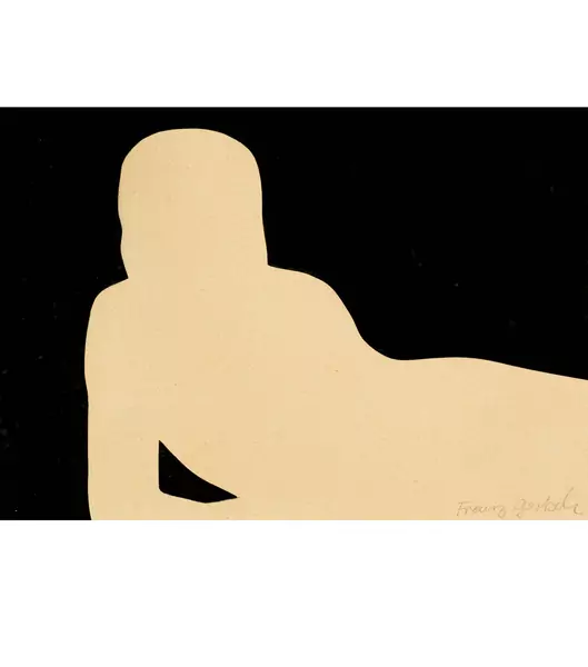Franz Gertsch — Maria (Liegende) — Galerie Kornfeld