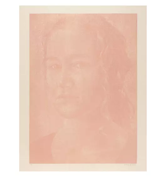 Franz Gertsch — Kleine Silvia — Galerie Kornfeld