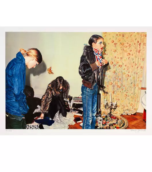 Franz Gertsch — At Luciano's House — Galerie Kornfeld