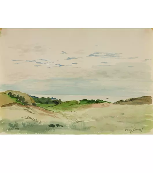 Franz Gertsch — Schottland - Iona — Galerie Kornfeld
