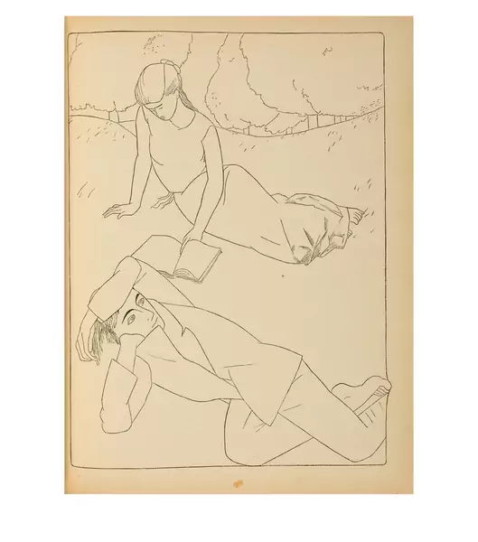 Franz Gertsch — Franz Gertsch. Ein Sommer Bern, Bernische Kunstgesellschaft, 1954 — Galerie Kornfeld