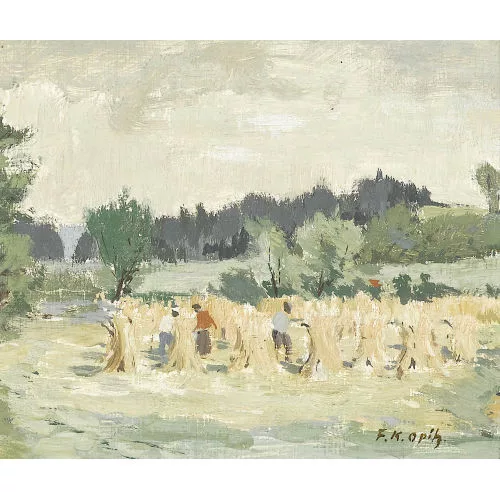 Franz Karl Opitz — "Kornfeld".