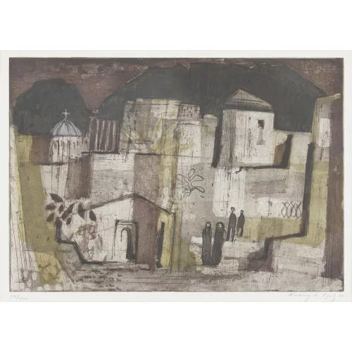 Franz Karl Opitz — Strassenszene.