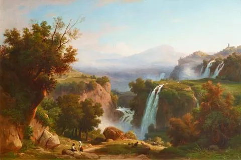 Franz Knebel — Ansicht von Tivoli