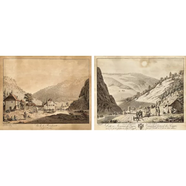 Franz Niklaus König — Konvolut.