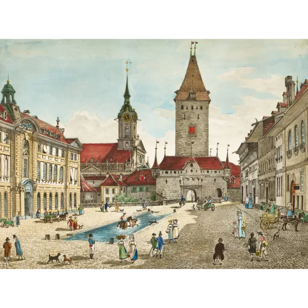 Franz Niklaus König — "In Bern zwischen den Thoren".