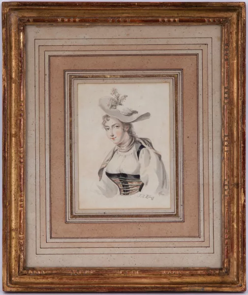 Franz Niklaus König — Elisabeth Grossmann, la belle batelière de Brienz
