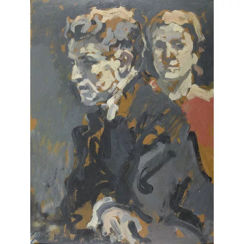 Franz Rederer — "Porträt von Adrian und Erika Aeschbacher".
