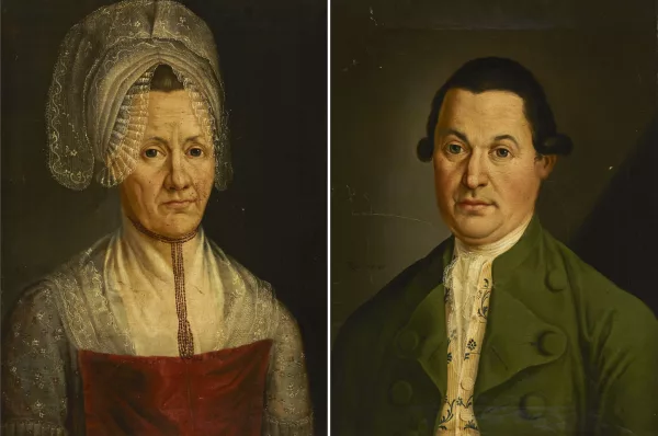 Franz Thomas Löw — Portraits Dorothea und Hans Peter Gysin