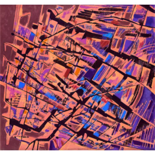Franz Fedier — "Stadtplan".