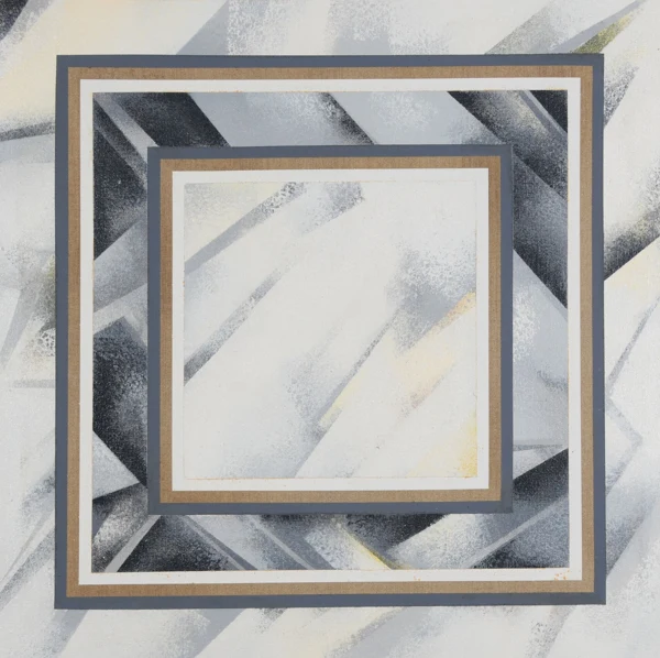 Franz Fedier — Quadratrahmen, 1984