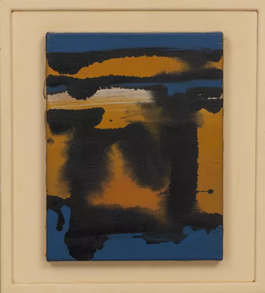 Franz FEDIER (1922-2005), "Composition abstraite" (61), huile — DognyAuction