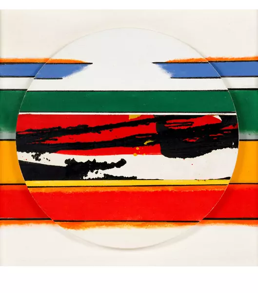 Franz Fedier — Kreis auf Quadrat — Galerie Kornfeld