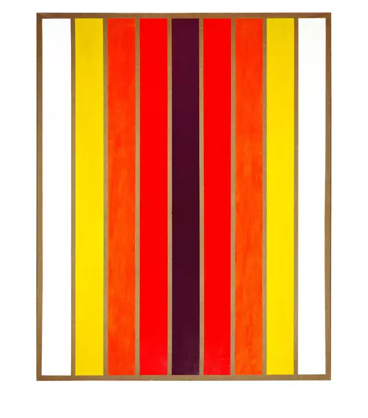 Franz Fedier — Streifen (senkrecht) — Galerie Kornfeld