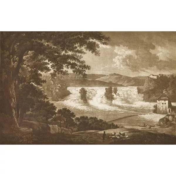 Franz Hegi — Der Rheinfall bei Schaffhausen.