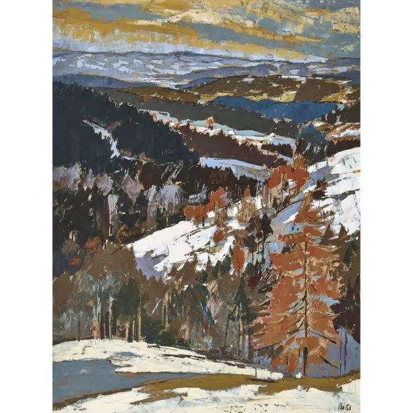 Fred Baumann — Winterlandschaft.