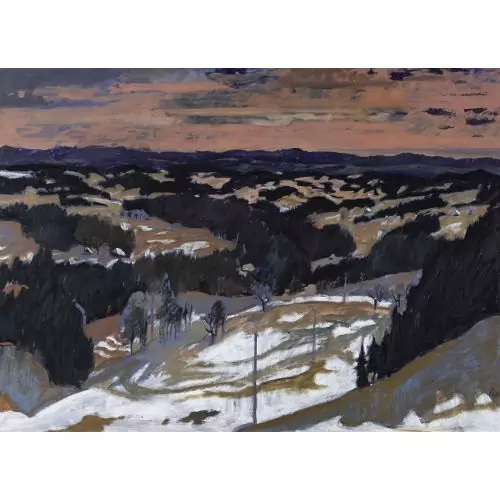 Landschaft im Vorfrühling