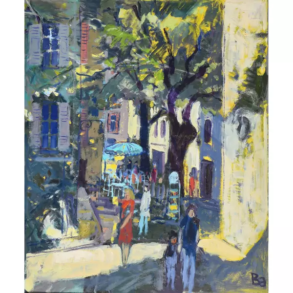 Sommerliche Stadtpartie