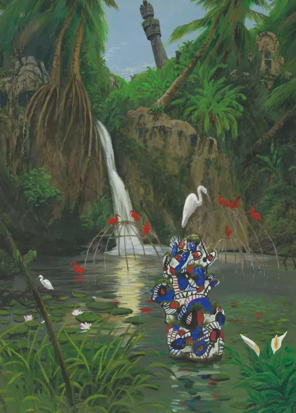 Fred Engelbert Knecht — Ohne Titel, 1988