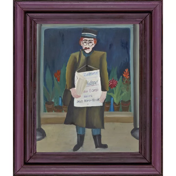 Fred Engelbert Knecht — "En Z.Z. Zytigsverkäufer".