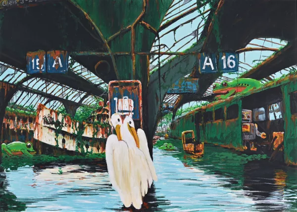 Fred Engelbert Knecht — Bahnhof