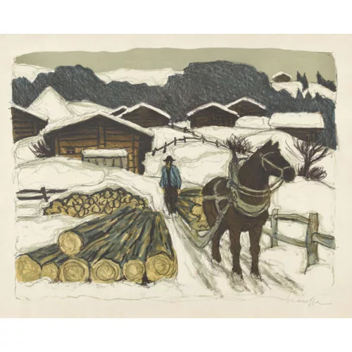 Fred Stauffer — Holztransport.