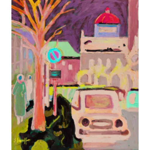 Fred Stauffer — Strassenpartie in Bern.