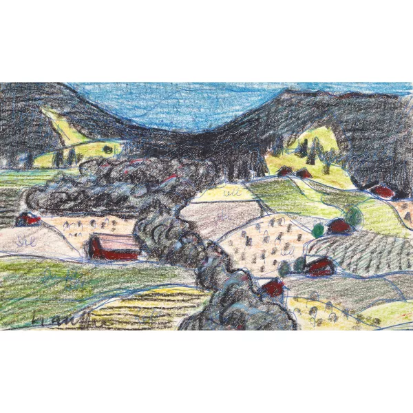 Fred Stauffer — Emmentaler Landschaft.