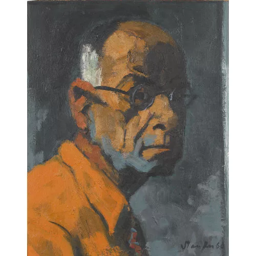 Fred Stauffer — "Selbstporträt".