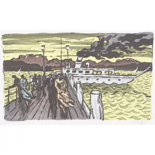 Fred Stauffer — "Am Hafen".