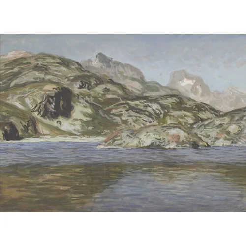 Fred Stauffer — Blick über den Grimselsee.