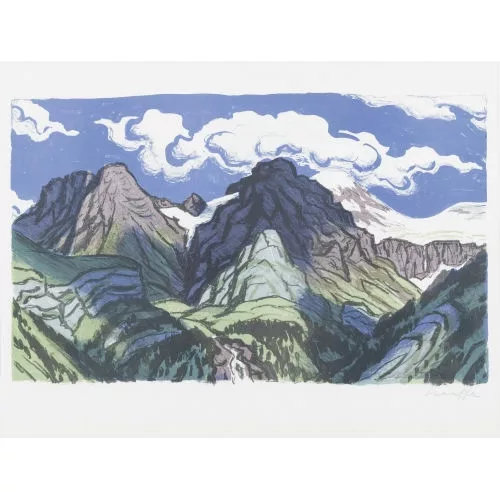 Fred Stauffer — Bergkette.