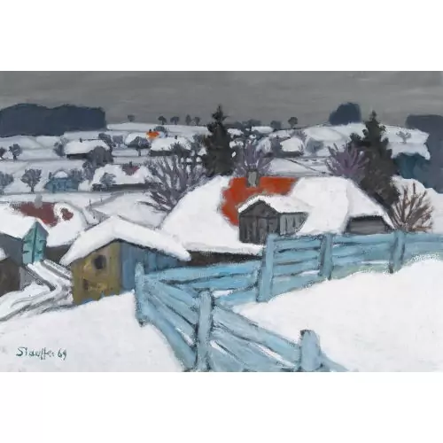 Winterlandschaft bei Ilmihübeli