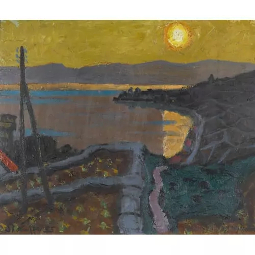 "Abend am Genfersee"