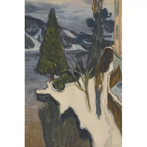 Winterliche Uferlandschaft