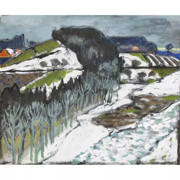 Vorfrühlingslandschaft