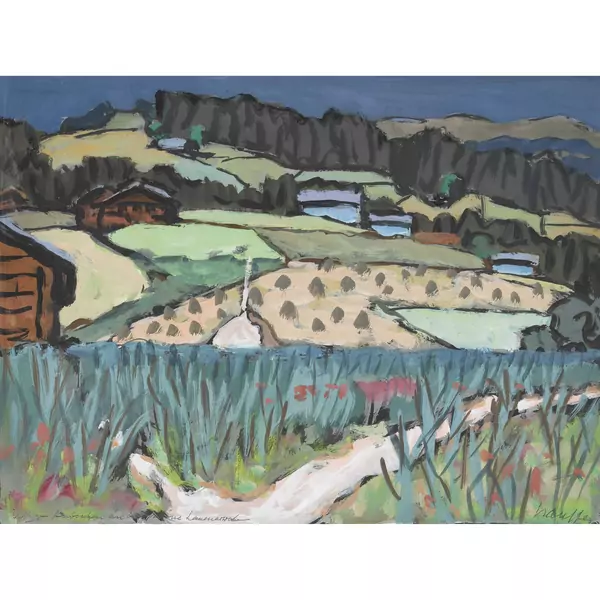 Sommerliche Feldlandschaft